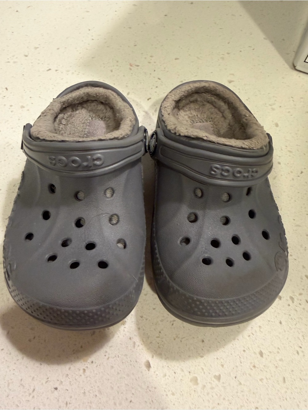 CROCS Kids Classic Lined Clog - Gray
